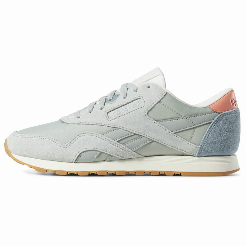 Tenisi Reebok Classic Nylon Dama Turcoaz/Roz Romania CH6425OM